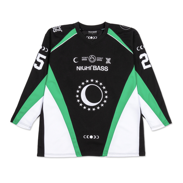 Night Bass Hockey Jersey (Green)