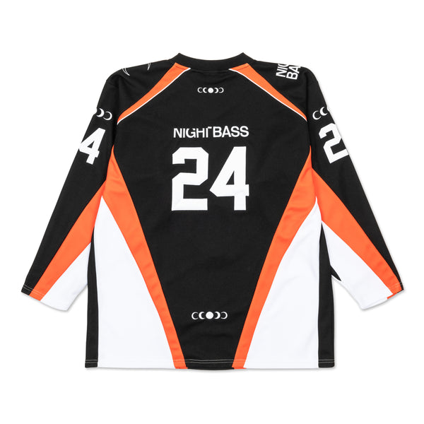 Night Bass Hockey Jersey (Orange)