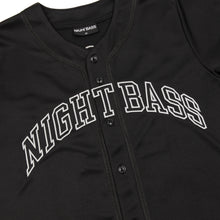 Load image into Gallery viewer, Night Bass Baseball Jersey (Black)