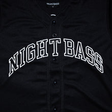 Load image into Gallery viewer, Night Bass Baseball Jersey (Black)