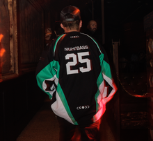 Load image into Gallery viewer, Night Bass Hockey Jersey (Green)