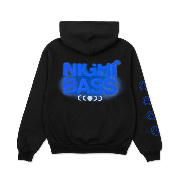 Blue Spray Hoodie