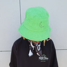 Load image into Gallery viewer, Green Terry Bucket Hat
