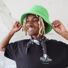 Load image into Gallery viewer, Green Terry Bucket Hat