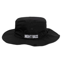 Load image into Gallery viewer, Night Bass Black Boonie Hat