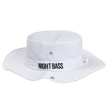 Load image into Gallery viewer, Night Bass White Boonie Hat