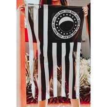 Load image into Gallery viewer, Night Bass Flag (Stripes)
