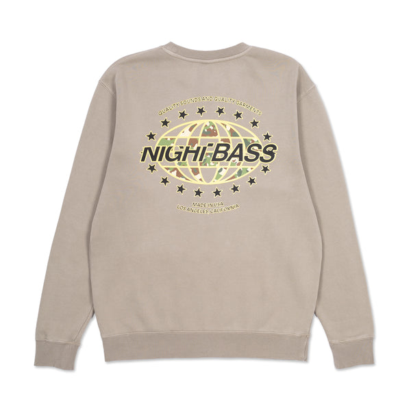 Night Bass Camo Crewneck