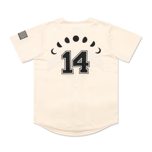 Night Bass Baseball Jersey (Cream)