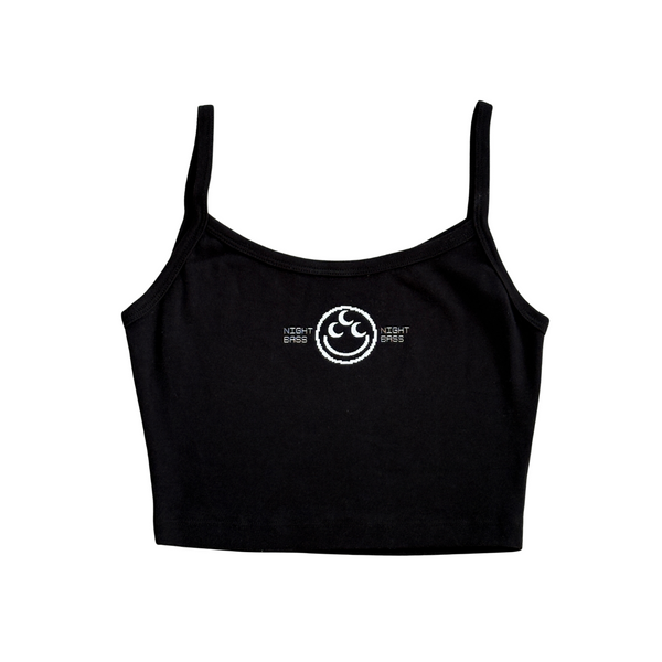 Night Bass Crop Tank Top