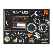 Load image into Gallery viewer, Night Bass Sticker Sheet
