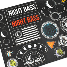 Load image into Gallery viewer, Night Bass Sticker Sheet
