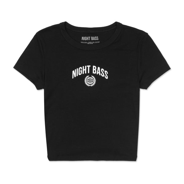 Night Bass Women's Baby Tee