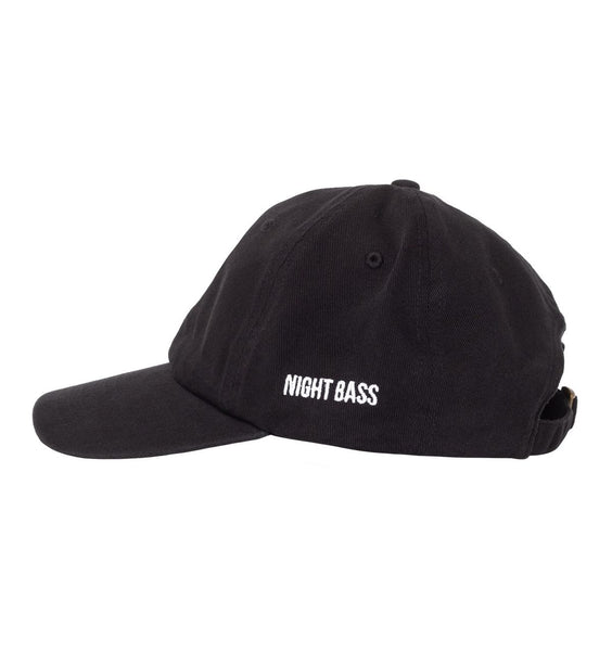 Night Bass Dad Hat (Black)