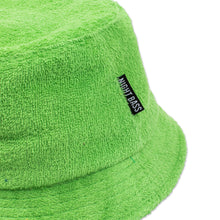 Load image into Gallery viewer, Green Terry Bucket Hat

