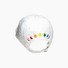 Load image into Gallery viewer, Pride Dad Hat (White)
